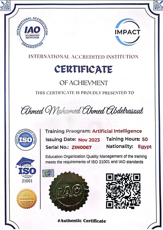 Machine Learning & Deep Learning 1